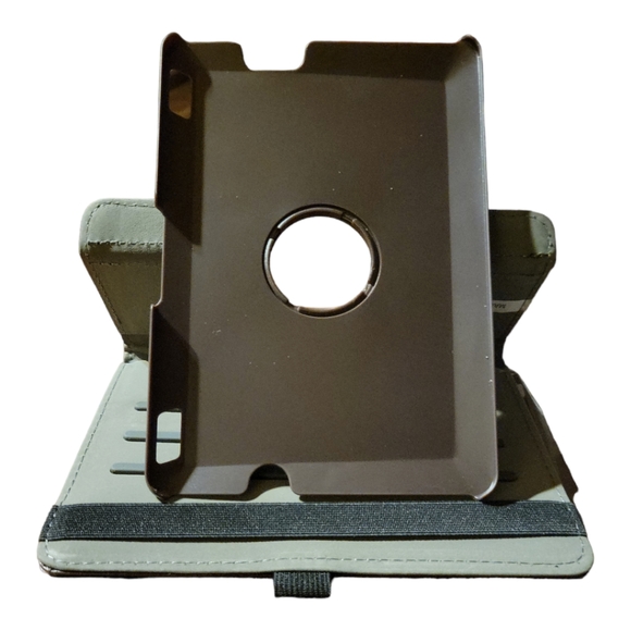 HP😊360 Rotating PU Leather Case Skin Smart Cover Stand Amazon Kindle Fire HDX 7 - Picture 6 of 8